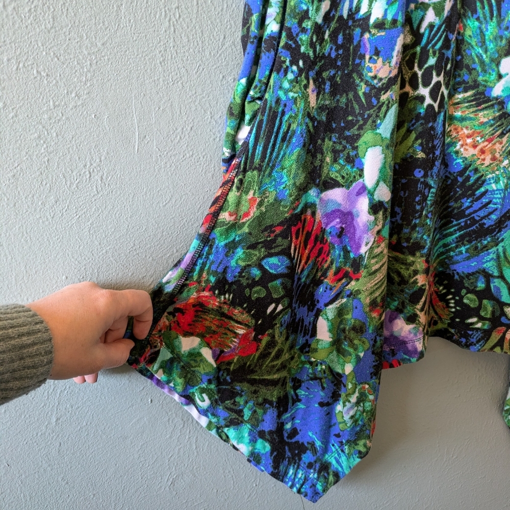 Philosophy Multi Print Jersey Knit Top Size XXL - Picture 3 of 6